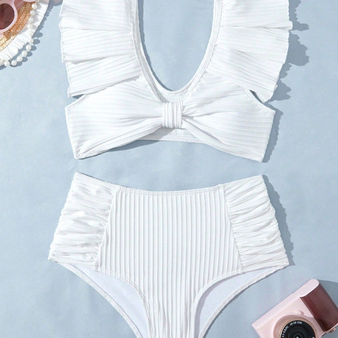 Femme Højskåret Rüsje-Bikini-Sæt Stilla