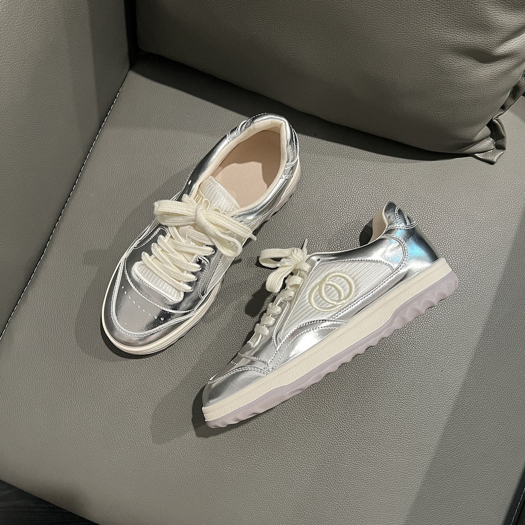 Dame Metallic Sport Sneakers Stilla