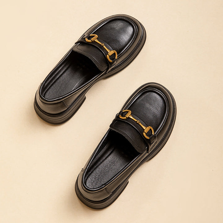 Femme Chic Kæde Detalje Slipper Stilla