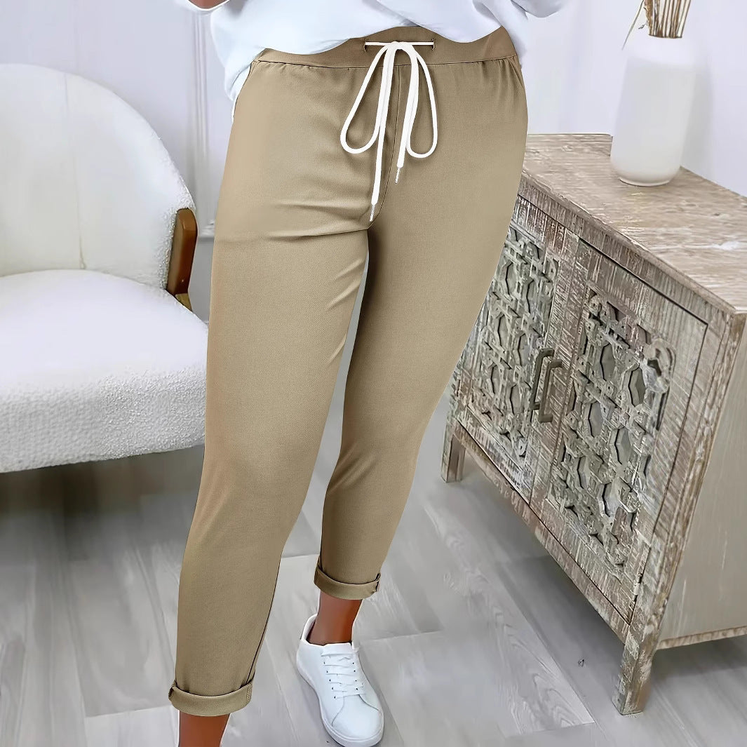 Dame fritids joggingbukser med elastisk talje Stilla