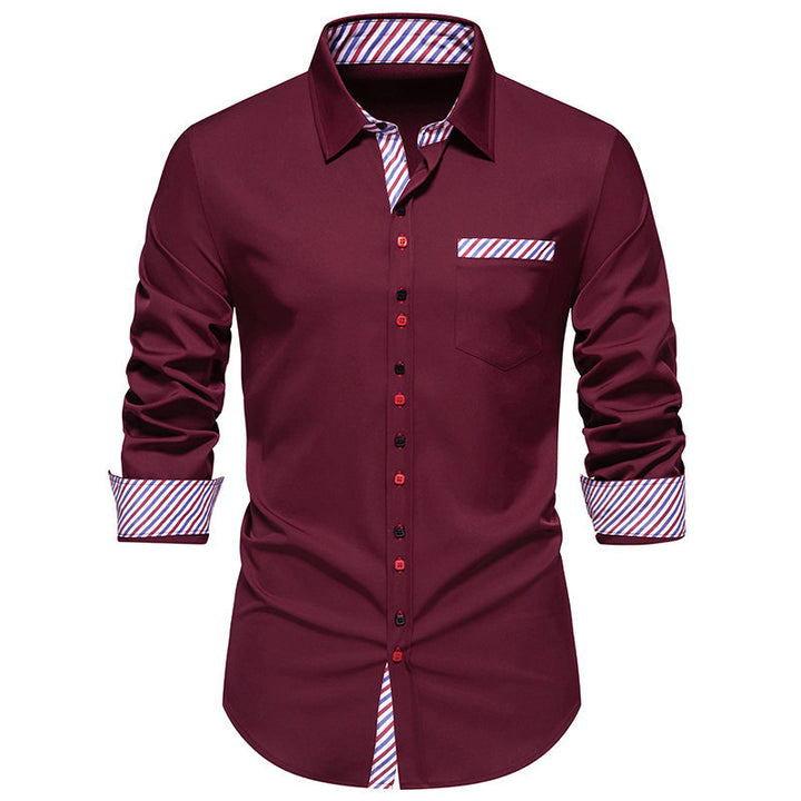 Herrer Stilfuld Button-Up Dress Shirt Stilla