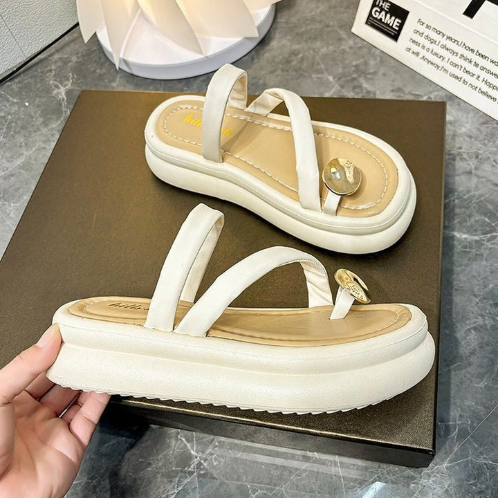 Dame stilfulde sandaler med elegant remdesign og moderne accent Stilla