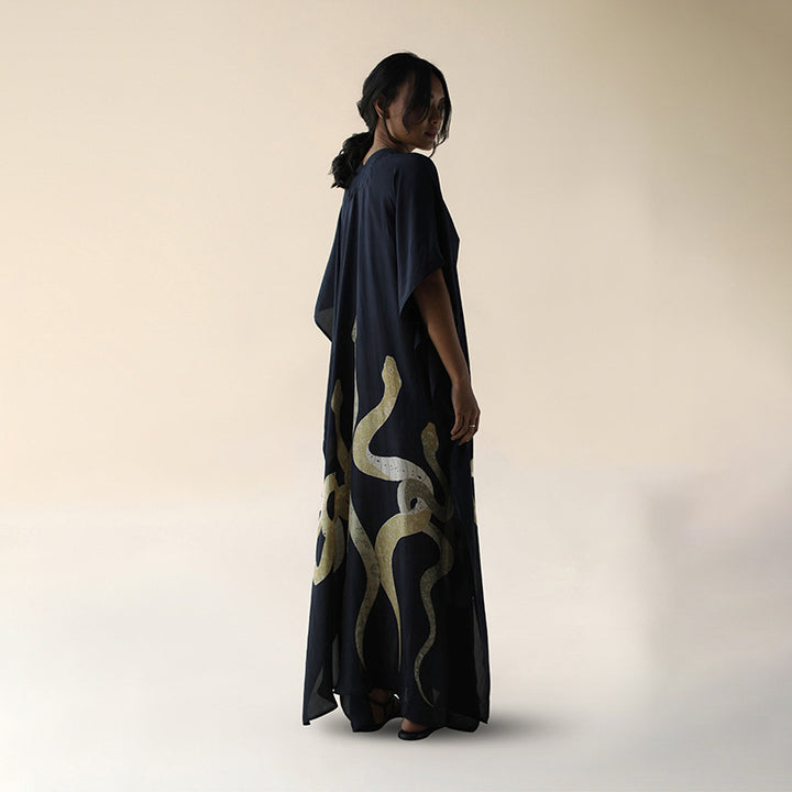 Dame stilfuld Kaftan kjole Stilla