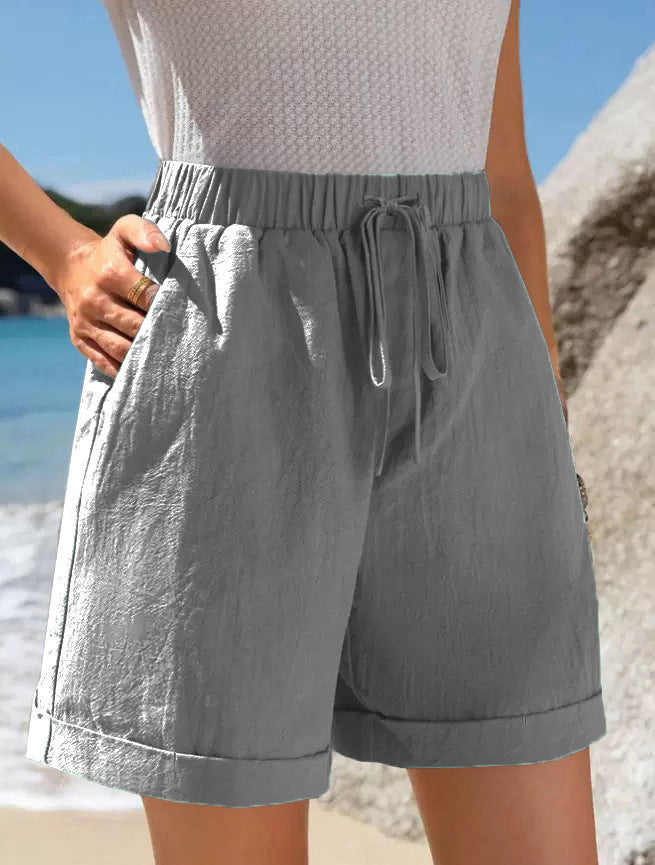 Dame Relaxed Fit Strandshorts Stilla