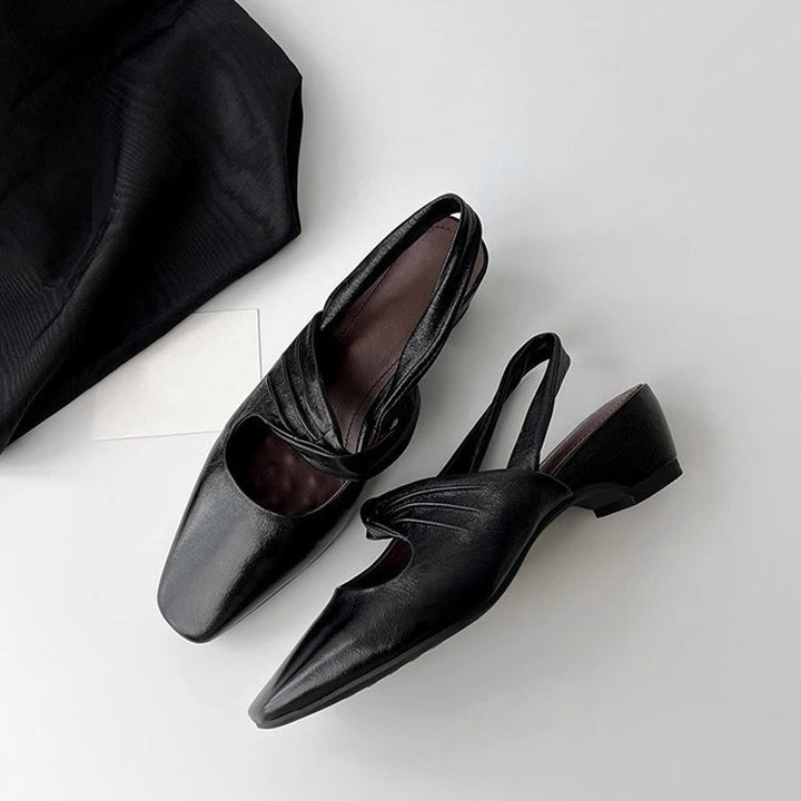 Dame Slingback Blokhæls Sandaler Stilla