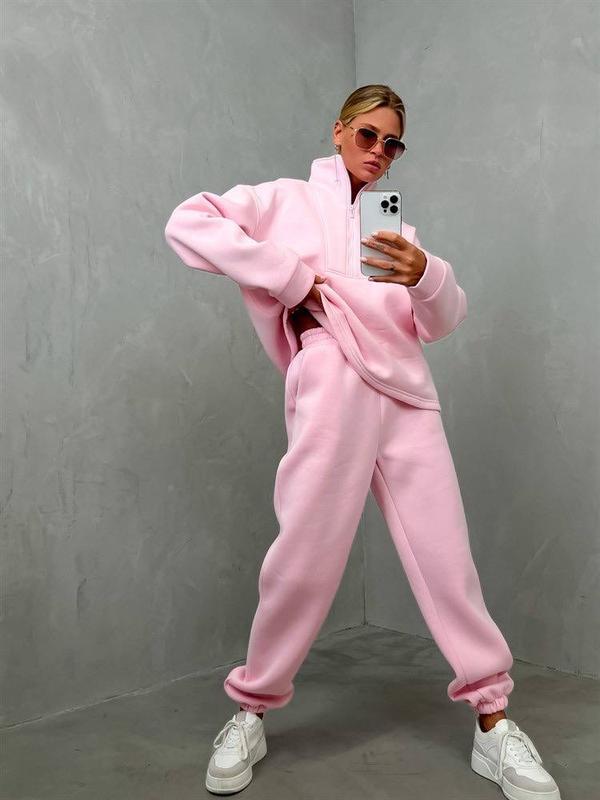 Stilla | Casual Zipper Sports Suit To-Piece Set