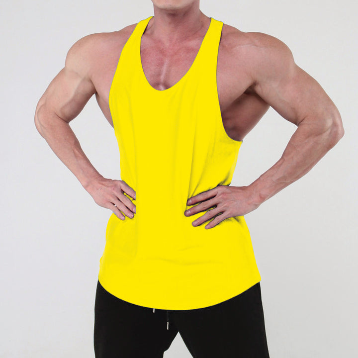 Herrer Sporty Muskel-Tanktop med blød bærekomfort og ergonomisk snit Stilla