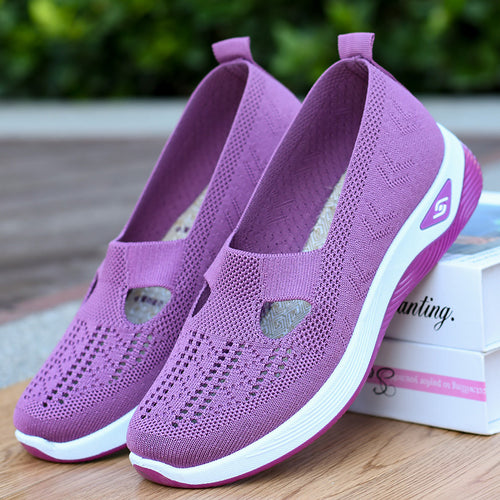 Femme Letvægts Åndbare Slipper Sneakers med Udsnit-Design Stilla
