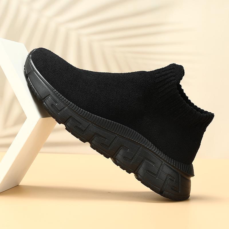 Herrer Slip-On Elastisk Ankelsko Stilla