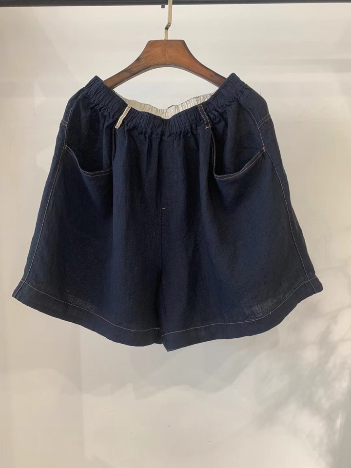 Femme Letvægts Casual Snøre Shorts Stilla