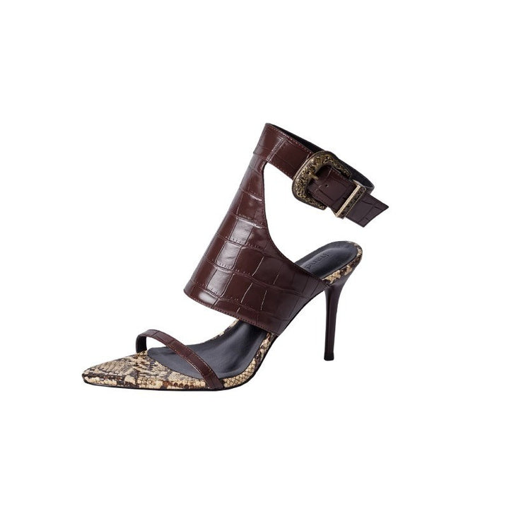 Femme Stropper Hæle Sandaler Stilla