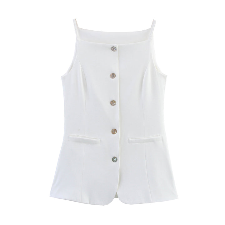 Femme Stilfuld ærmeløs blazer Stilla