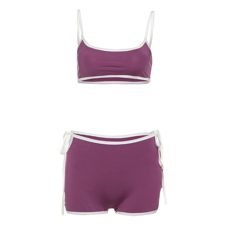 Dame Sporty bikini sæt med justerbare stropper og materialer af høj kvalitet Skovae