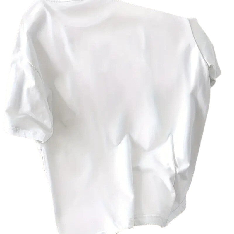 Dame afslappet T-shirt med iøjnefaldende slogan Stilla