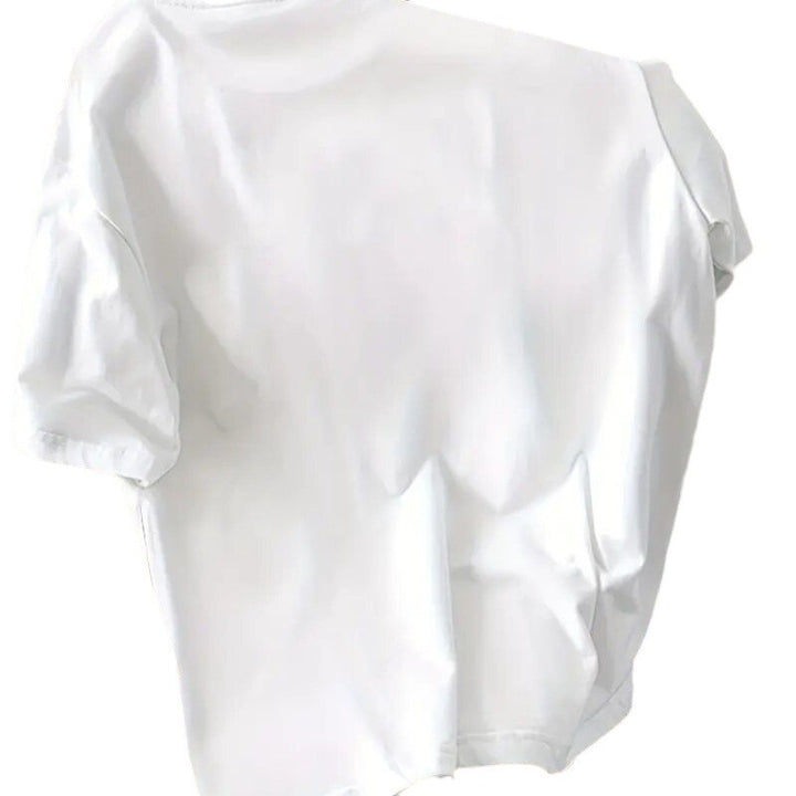 Dame afslappet T-shirt med iøjnefaldende slogan Stilla