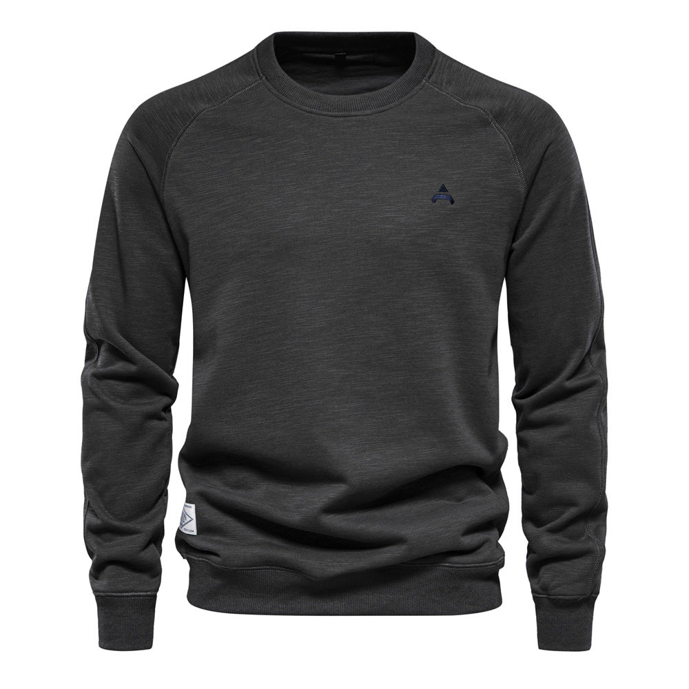 Herren sweatshirt med tidløst design og behagelig pasform Stilla