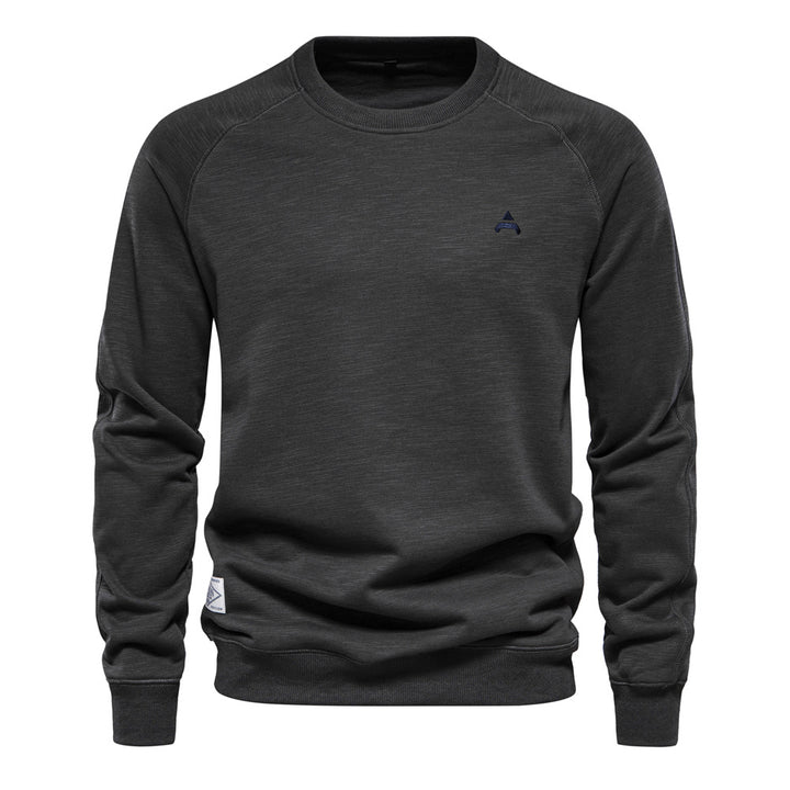 Herren sweatshirt med tidløst design og behagelig pasform Stilla