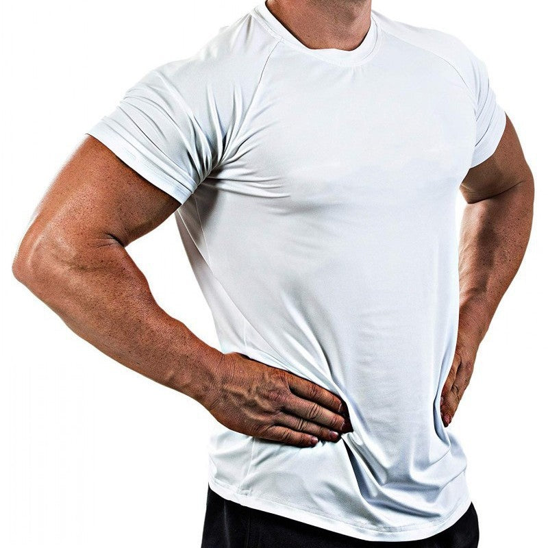 Herrer Åndbart Træningsshirt med ergonomisk snit Stilla