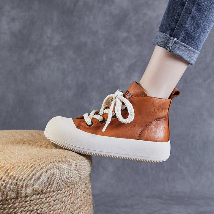 Dame Moderne High-Top Sneakers Stilla