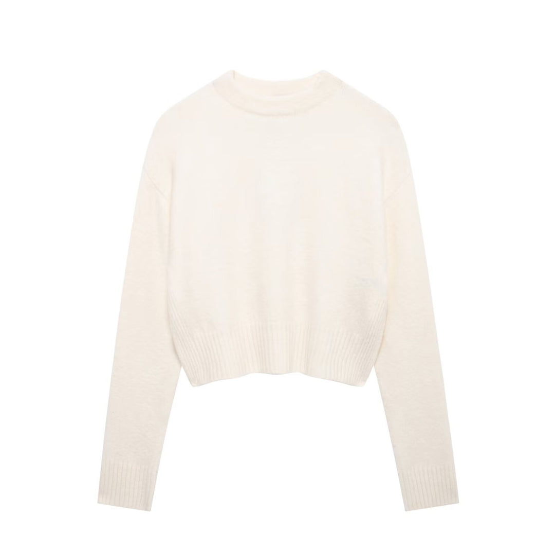 Femme Cozy Strikpullover Stilla