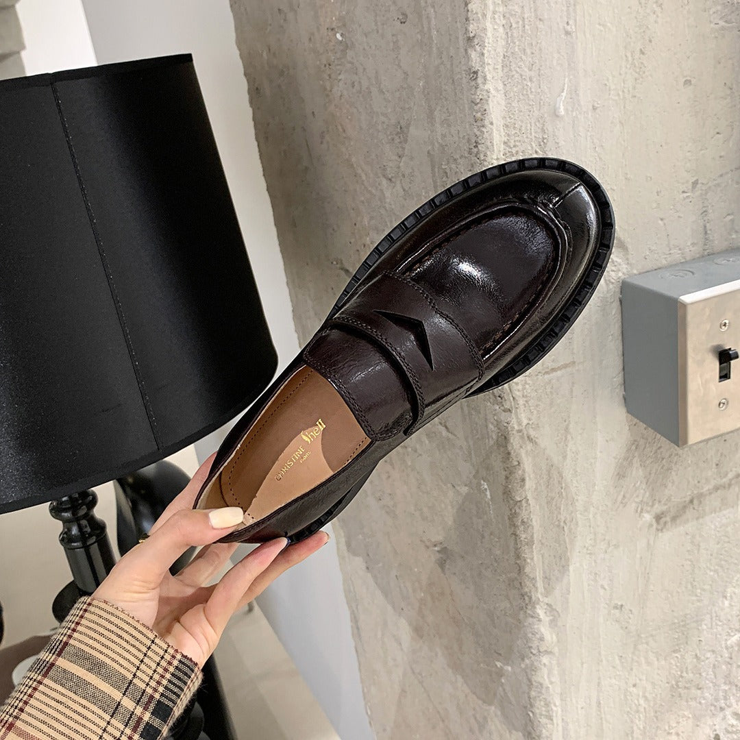 Herrer Stilfulde Chunky Sole Loafers Stilla
