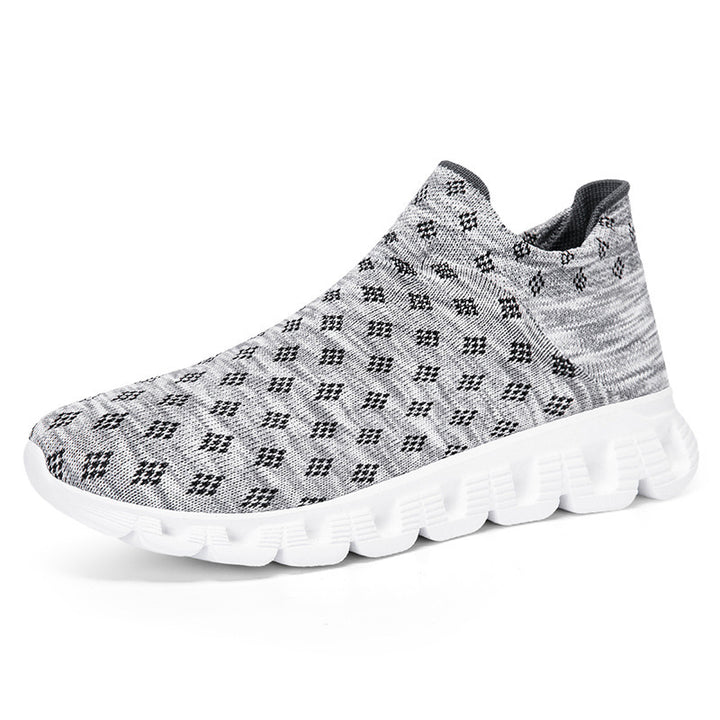 Herrer Slip-On Stretch Strik Performance Sneakers Stilla