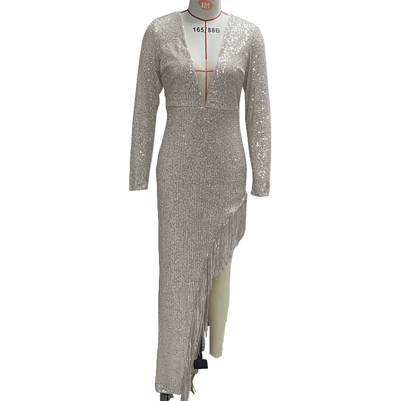 Stilla | Elegant Sexy Asymmetrisk Kjole