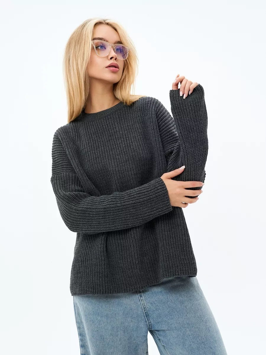 Dame Behagelig Strikpullover Stilla