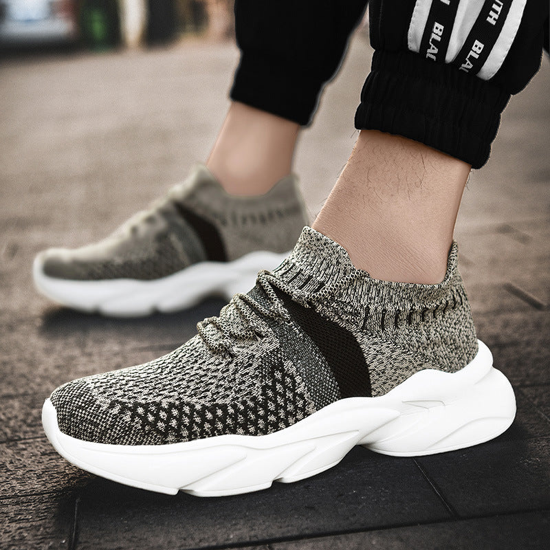 Herrer Åndbar Strik Løbe Sneakers Stilla