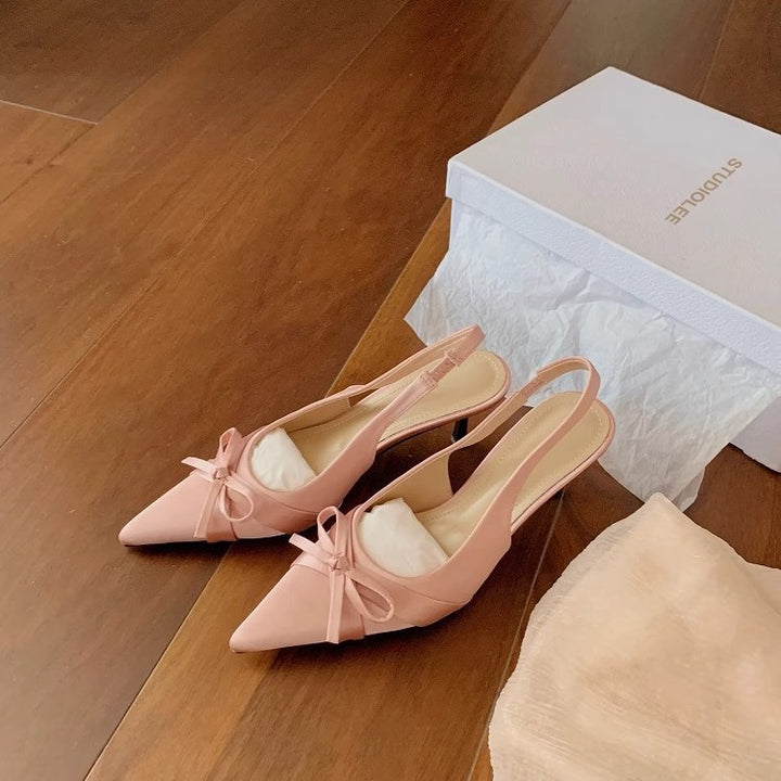 Dame Elegant Slingback Hæl Pumps Stilla