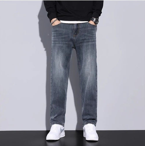 Herrer komfortable Relaxed Fit Jeans i afslappet snit Stilla