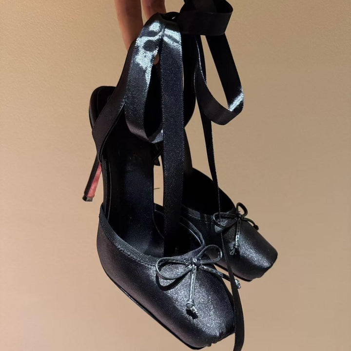 Dame Satin Balletstiletter Stilla