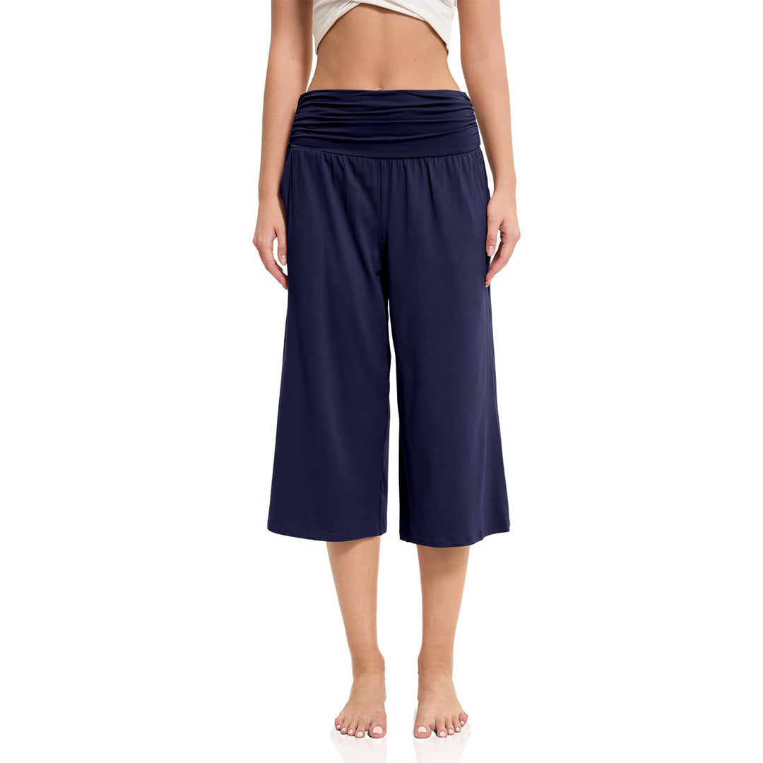 Dame Elegant og komfortabel Culotte-bukser med høj talje Stilla
