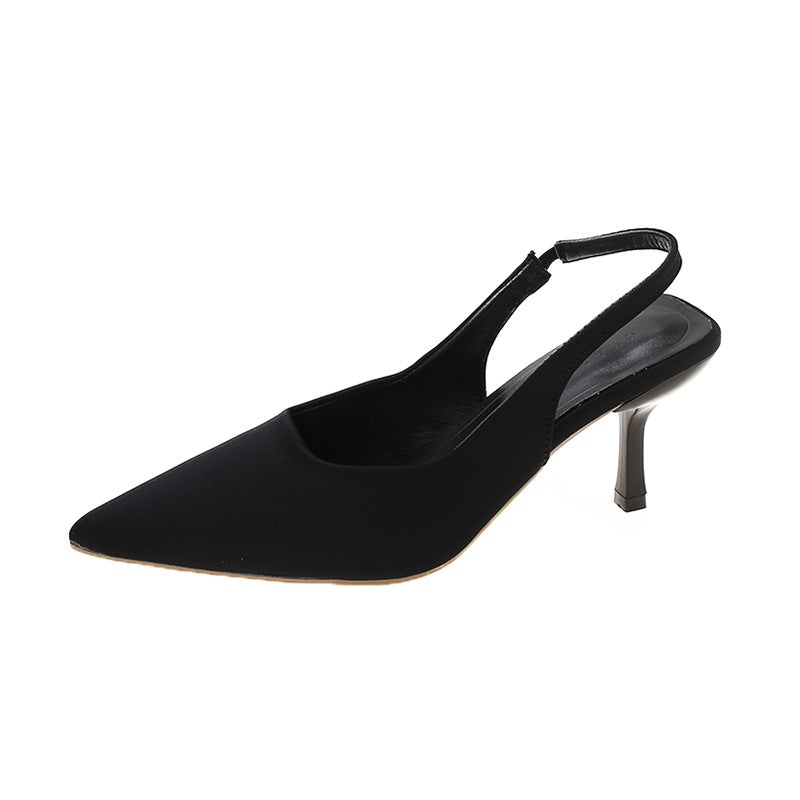 Dame Slingback Pumps med elegant snit og behagelig hælhøjde Stilla