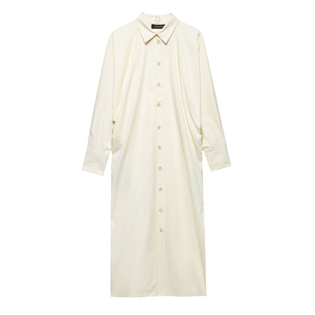 Femme Oversized Button-Up Skjortekjole Stilla