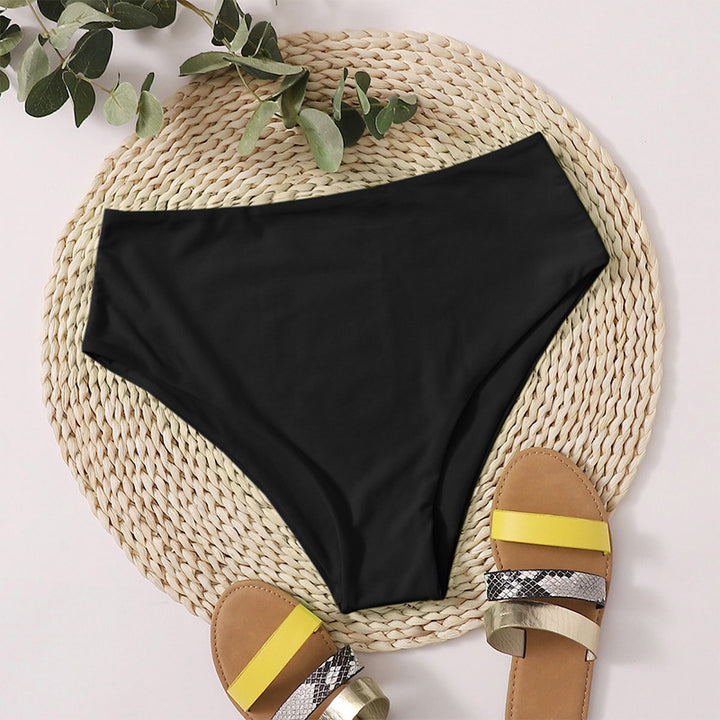 Dame Højskåret Bikini-Bund med elegant Talje Skovae