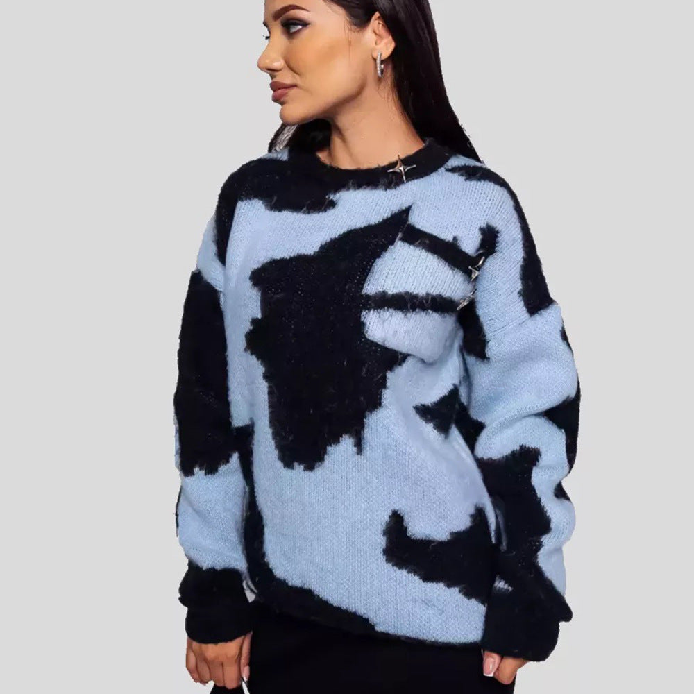 Femme Artistic Pullover Sweatshirt Stilla