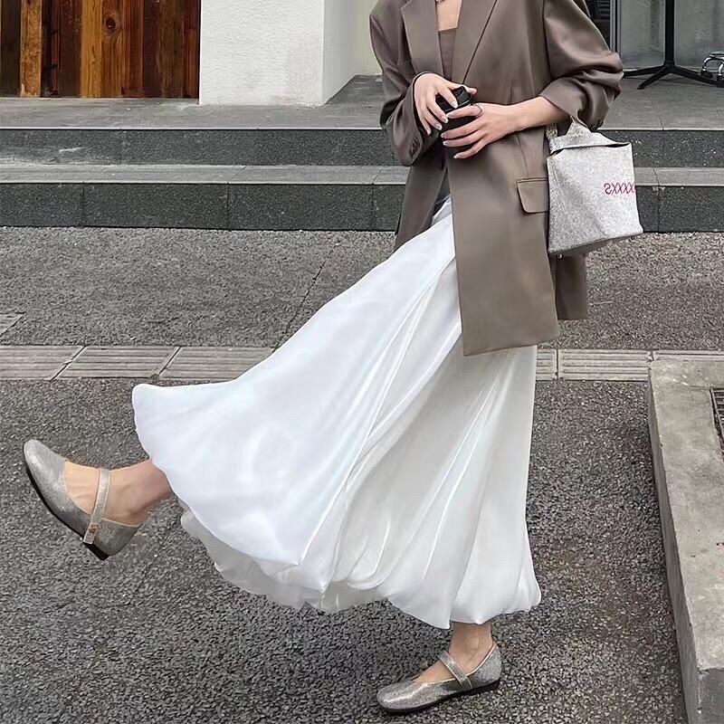 Femme Flowing Maxi Nederdel Stilla