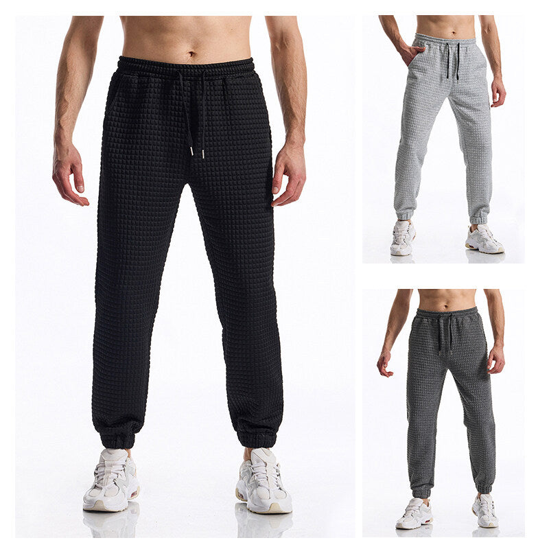 Herre tekstureret fleece-forede joggingbukser Stilla