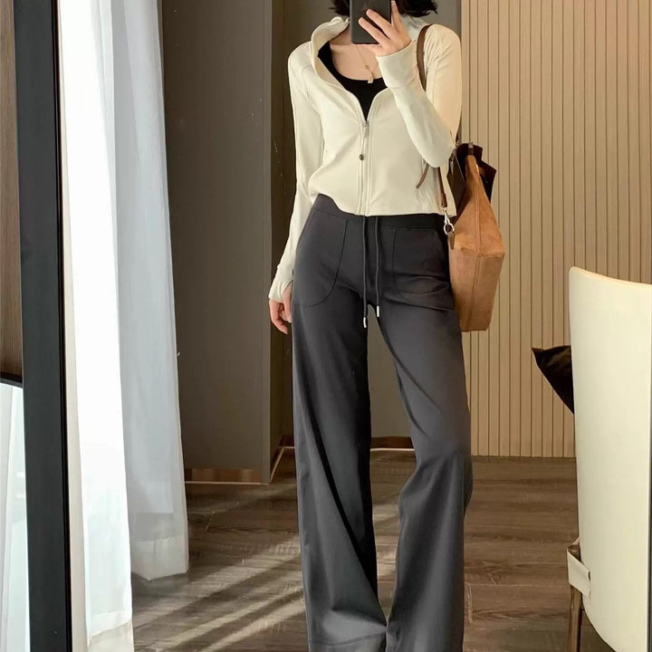 Kvinder elegante brede loungebukser Stilla