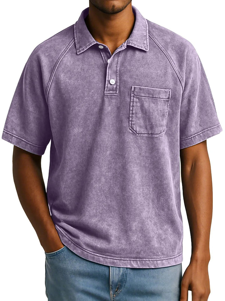 Herrer Fritid Vintage Polo Shirt Stilla
