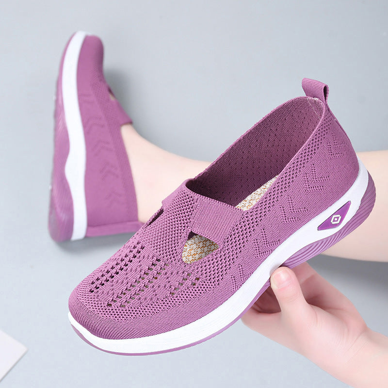 Femme Letvægts Åndbare Slip-on Performance Sneakers med Fleksibel Såle Stilla