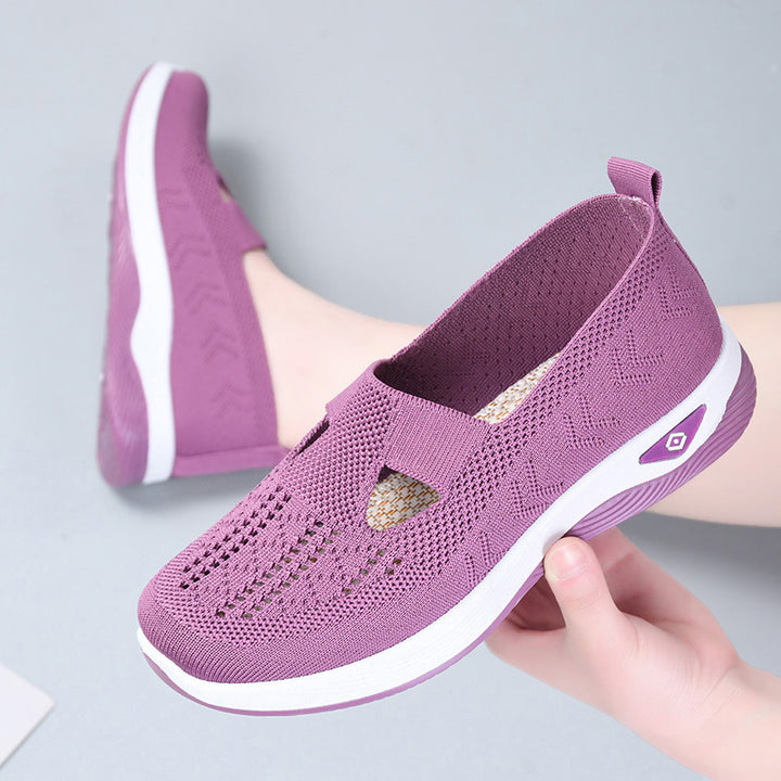 Femme Letvægts Åndbare Slip-on Performance Sneakers med Fleksibel Såle Stilla