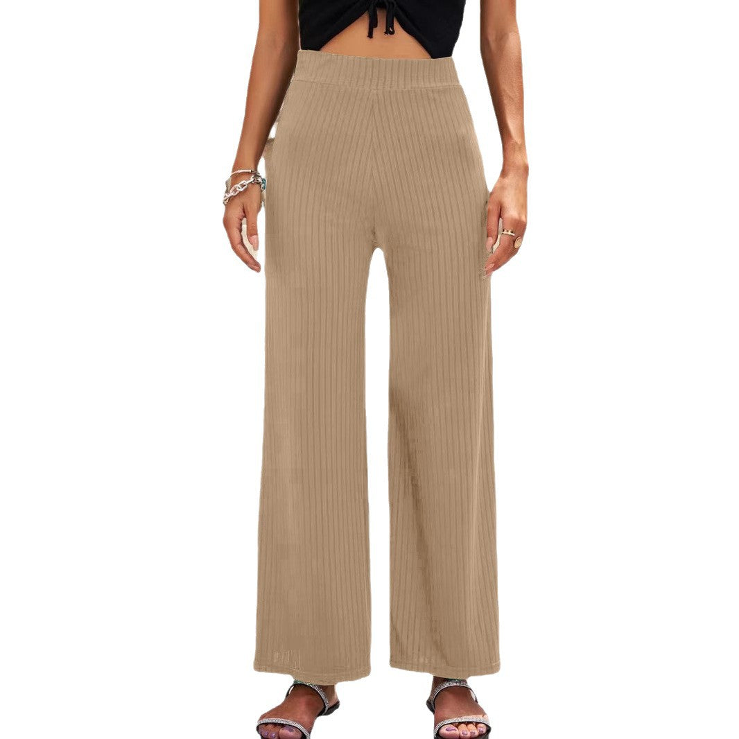 Dame Elegante Plissé-Bukser i casual pasform Stilla
