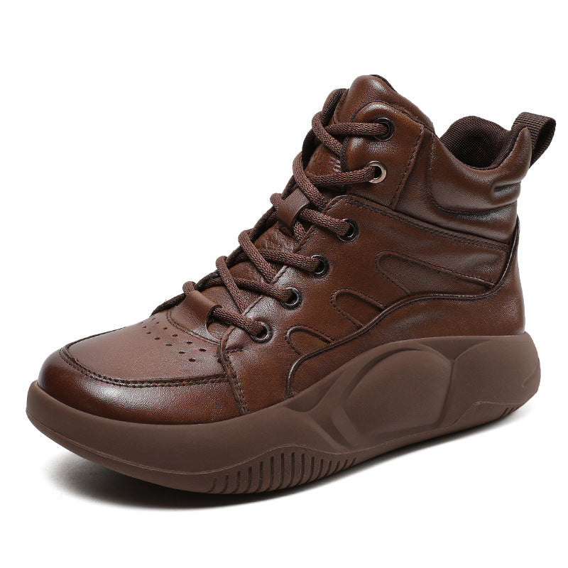 Dame High-Top Let Komfort Sneakers med Polstring Stilla