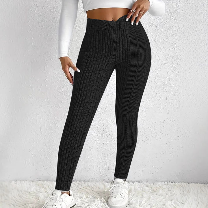 Dame Højtailede Ripple leggings Stilla