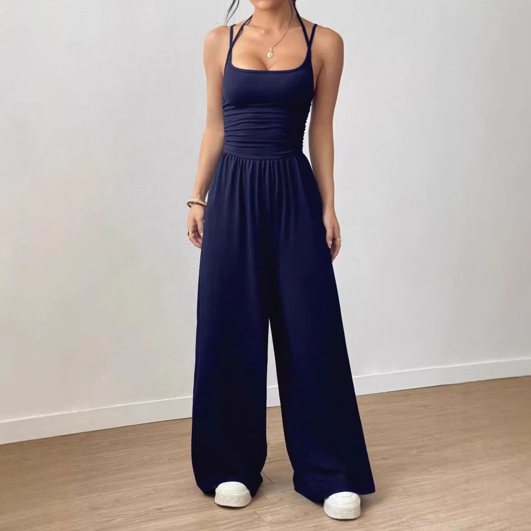 Dame jumpsuit i afslappet snit Skovae