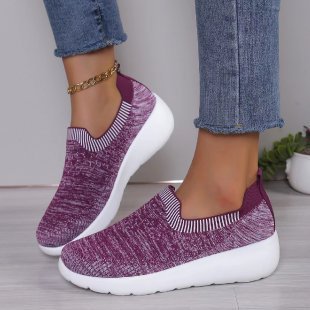 Dame Behagelige Slip-On Sneakers med åndbart overdækning Stilla