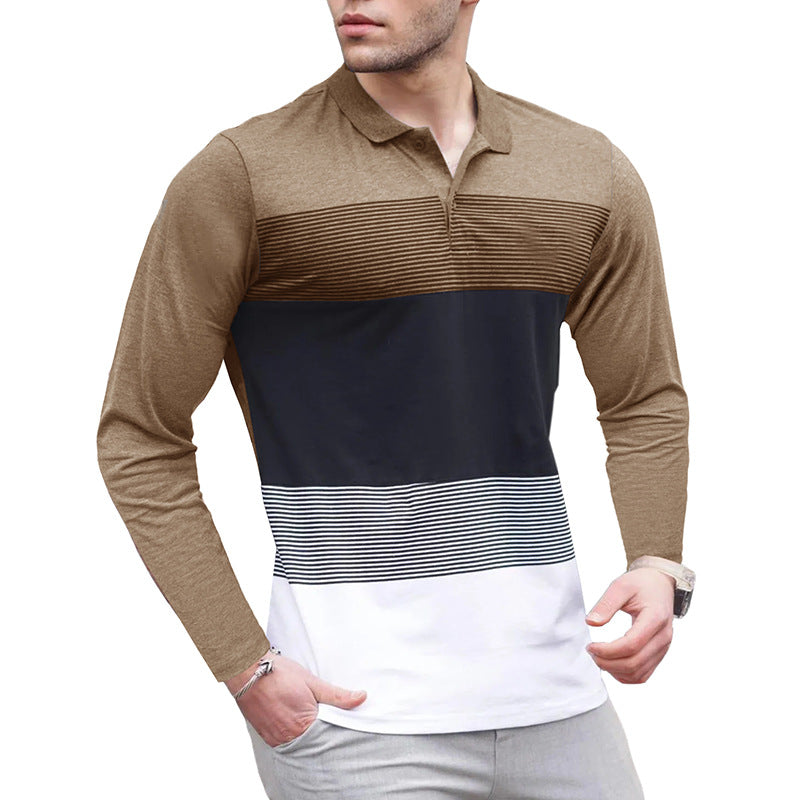 Herrer Langærmet Polo Shirt Stilla