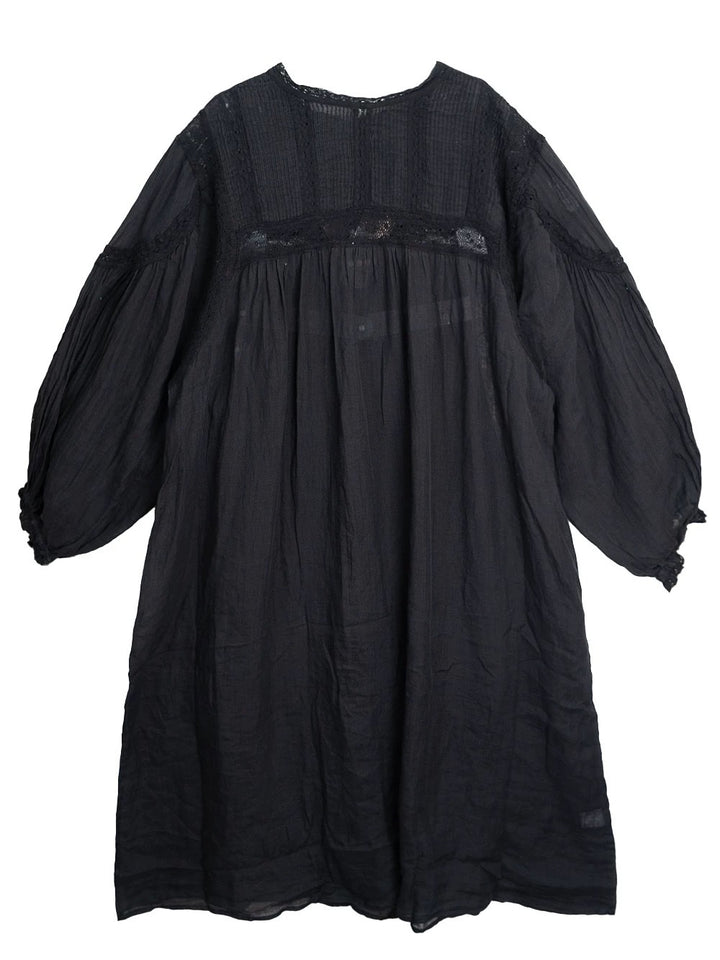 Femme Bohemian Lange Ærmer Maxi Kjole Stilla